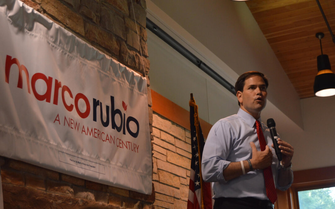 Rubio Finds Excitement, Big Crowds in Central Iowa