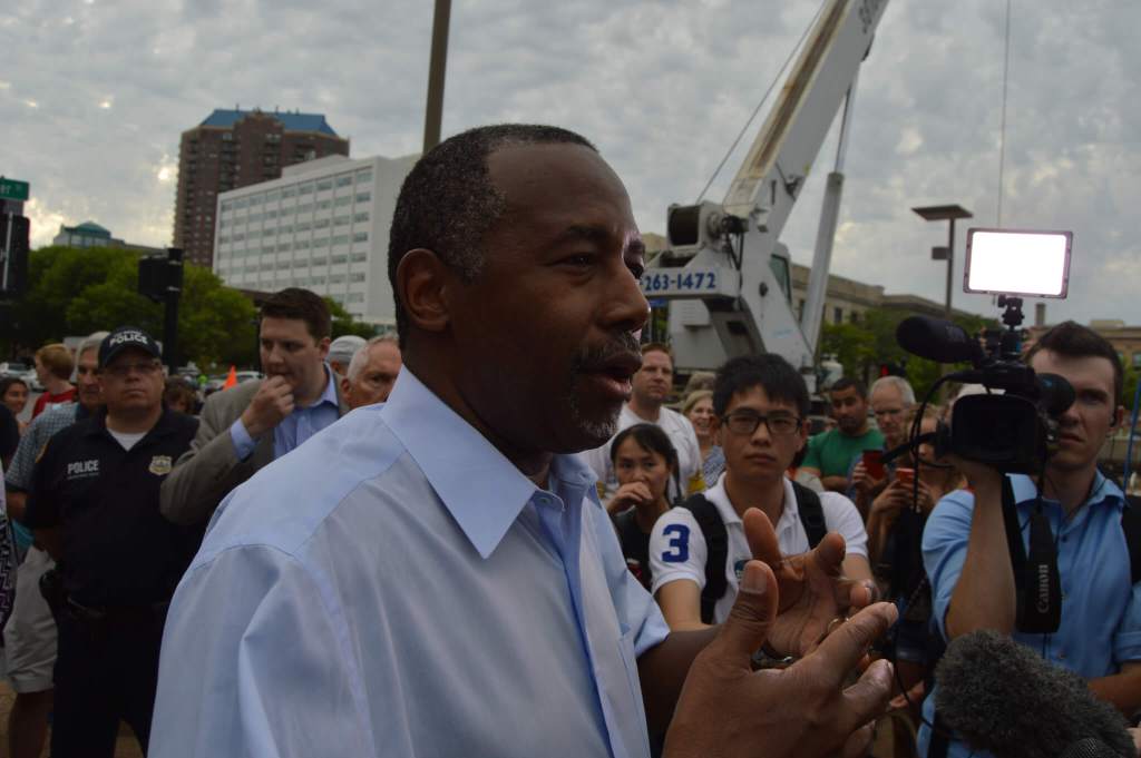 Ben Carson Des Moines 22