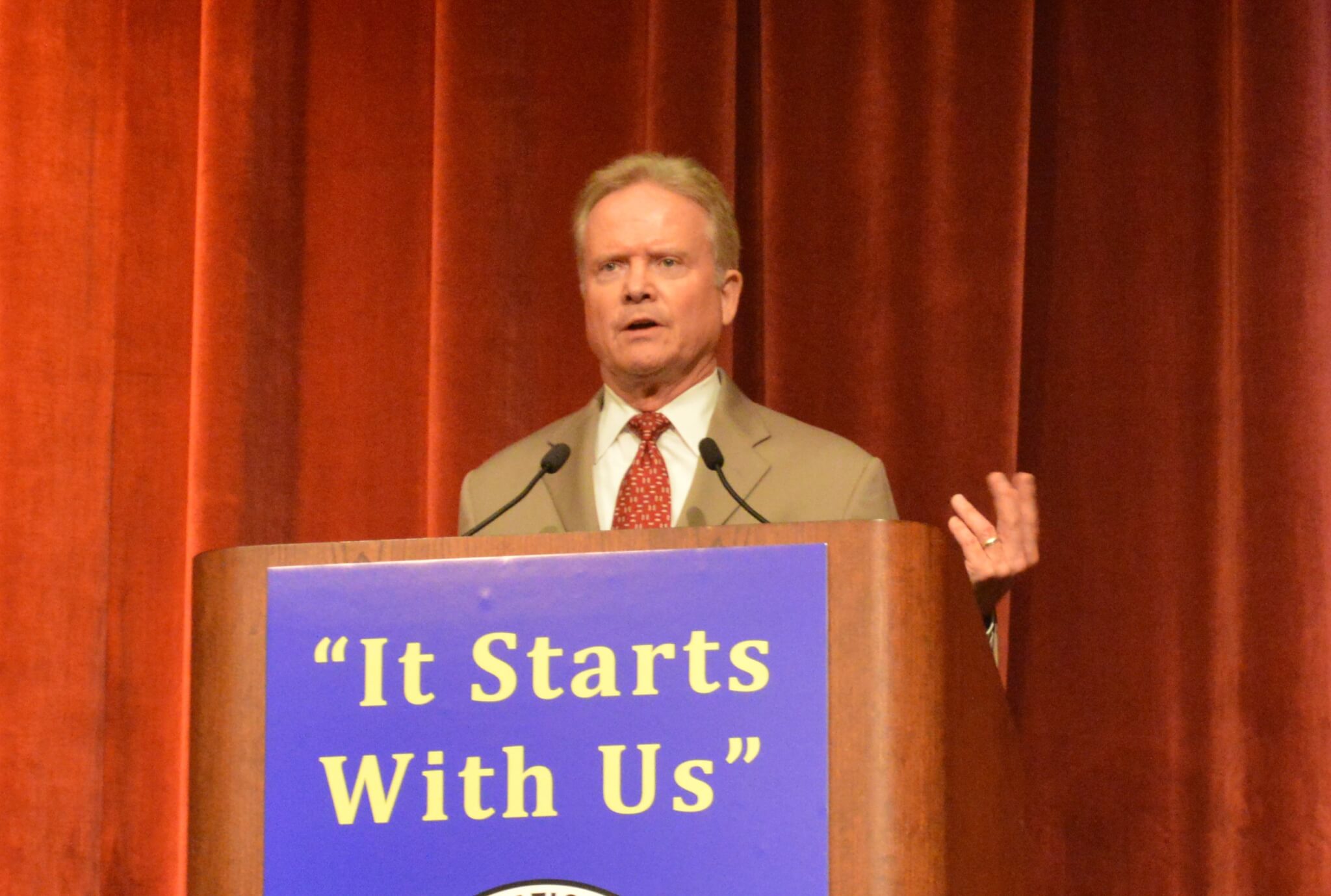 Jim Webb Shines, Lincoln Chafee Bombs At Labor Convention