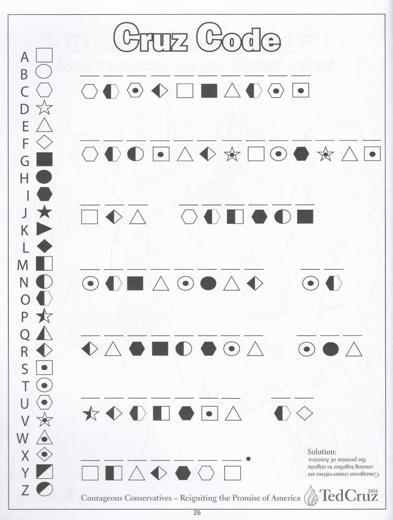 Cruz coloring book 24