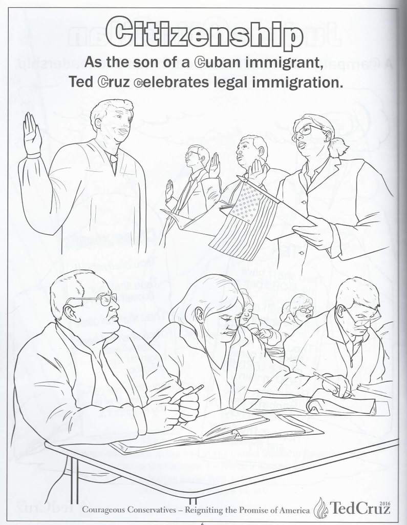 Cruz coloring book 7