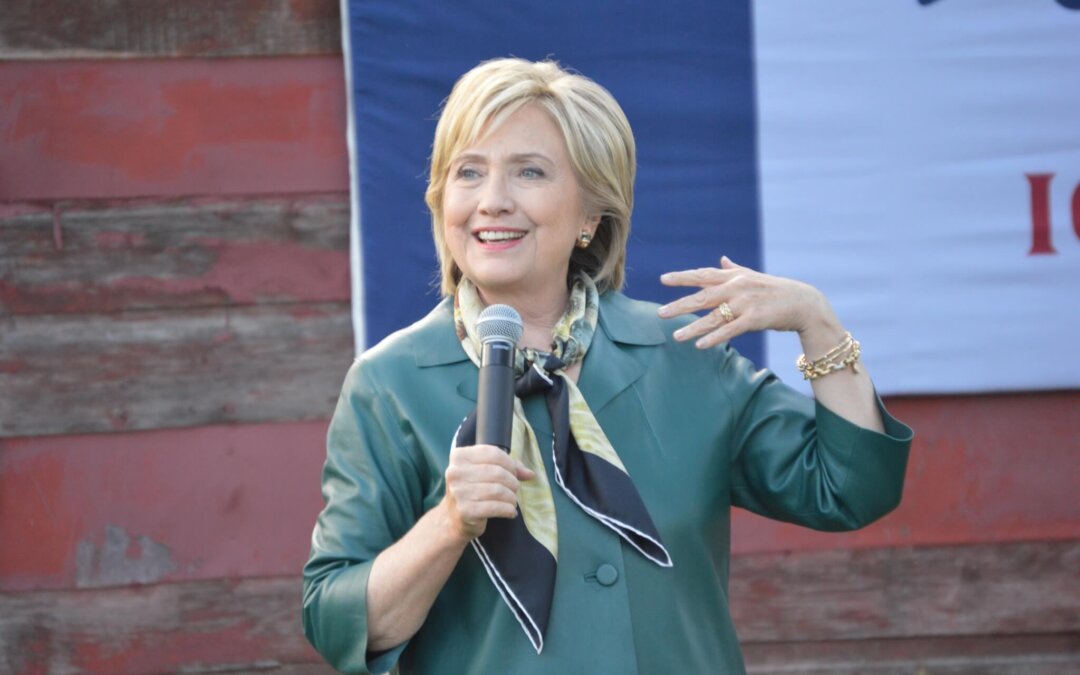 Hillary Having Fun On The Campaign Trail