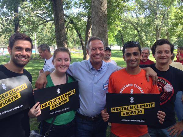 NextGen supporters with O'Malley