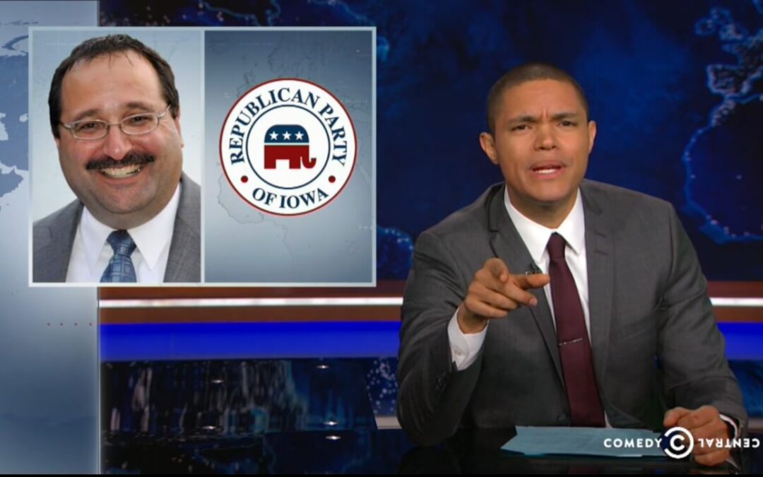 The Daily Show Mocks Iowa GOP Chair For Denying Press Access