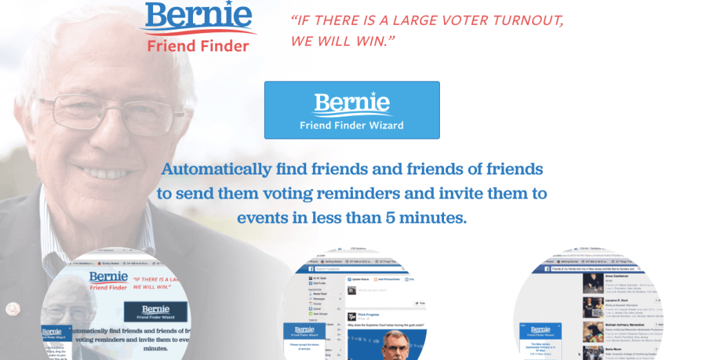 Bernie Friend Finder