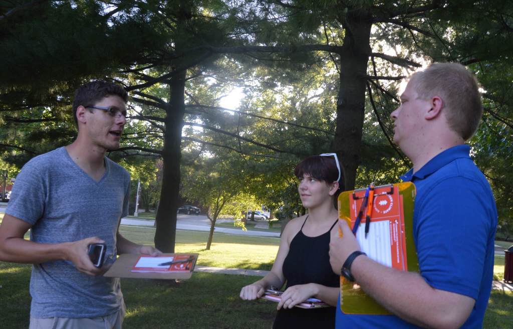 NextGen organizers plan out their Pokemon canvassing