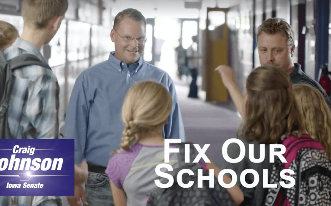 Shuttered School Used In Iowa Senate Republicans’ Ads