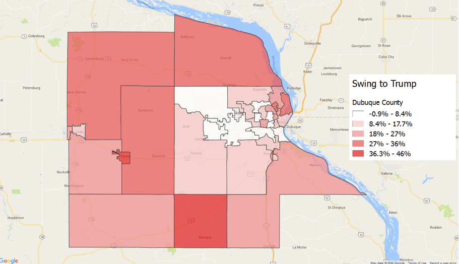 How Dubuque County Went Republican For The 1st Time Since Eisenhower