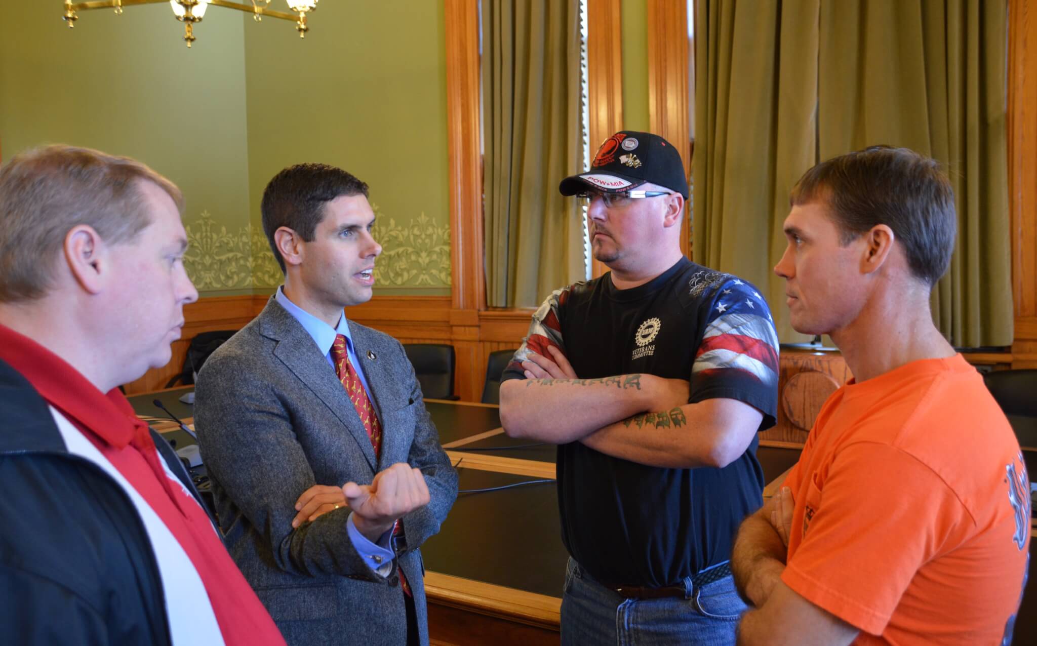 Veterans Warn Legislators About Collective Bargaining Changes