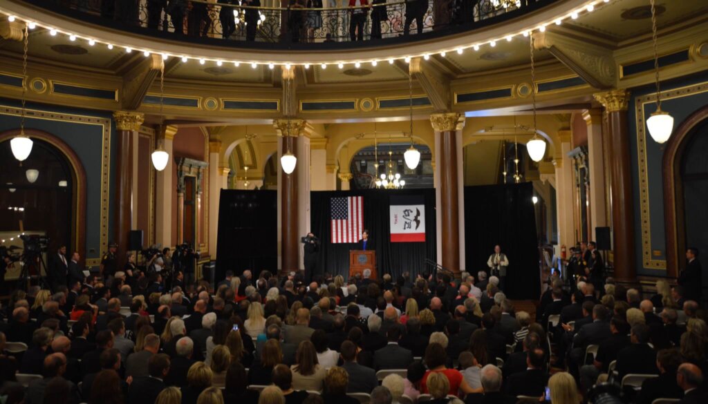 POLITICS - Iowa Starting Line