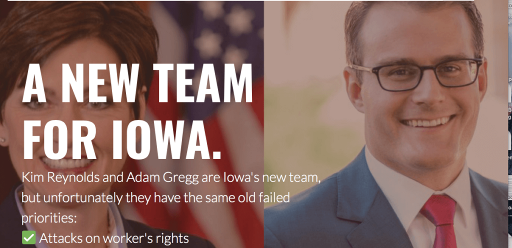 POLITICS - Iowa Starting Line