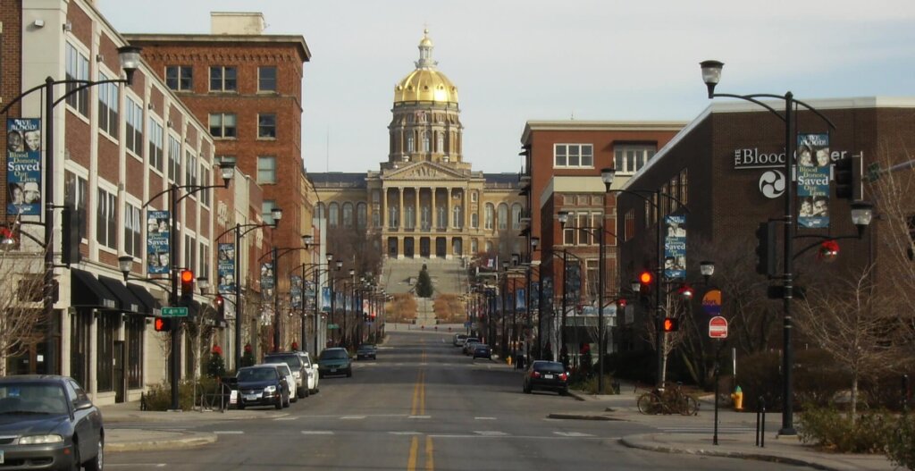 Iowa Caucus - Iowa Starting Line
