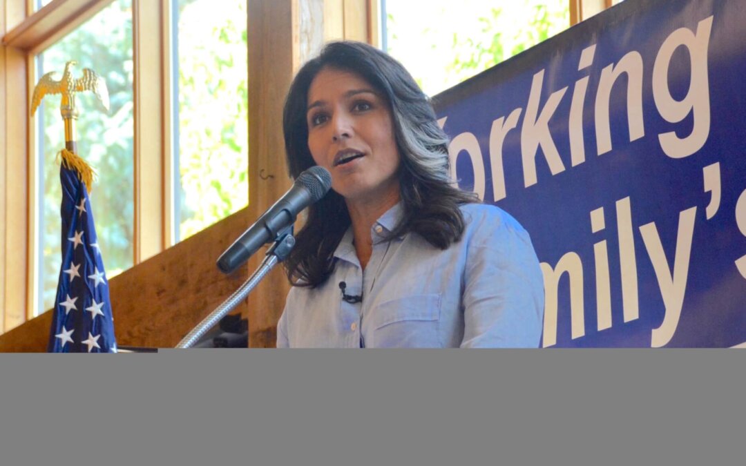 In Iowa, Tulsi Gabbard Urges End To Party Infighting