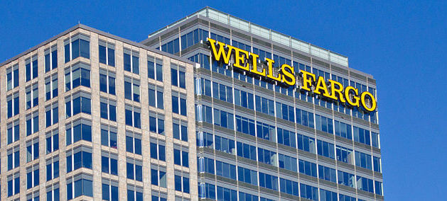 The top of the Wells Fargo building in Des Moines. (Pat Rynard/Iowa Starting Line)