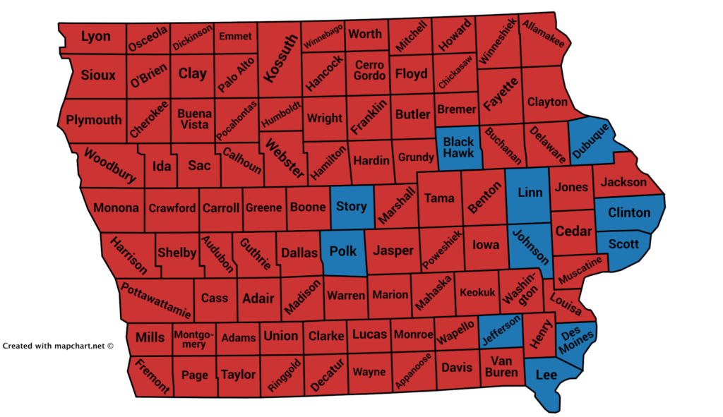 POLITICS - Iowa Starting Line