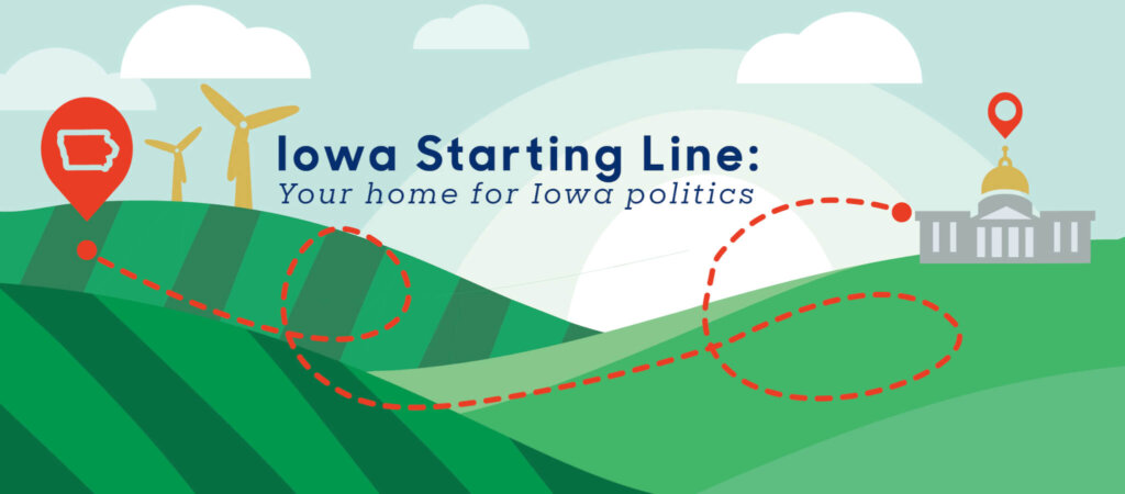 Iowa Caucus - Iowa Starting Line