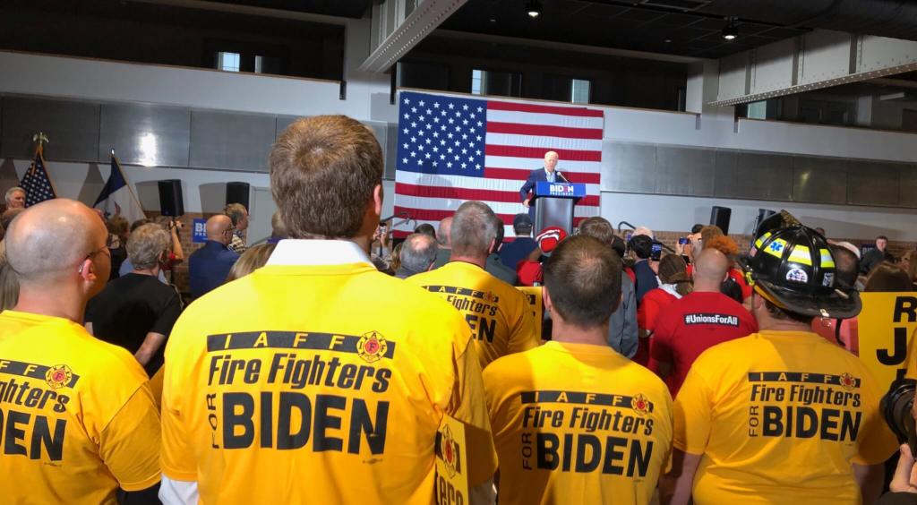Iowa Fire Fighters Union Endorse Biden