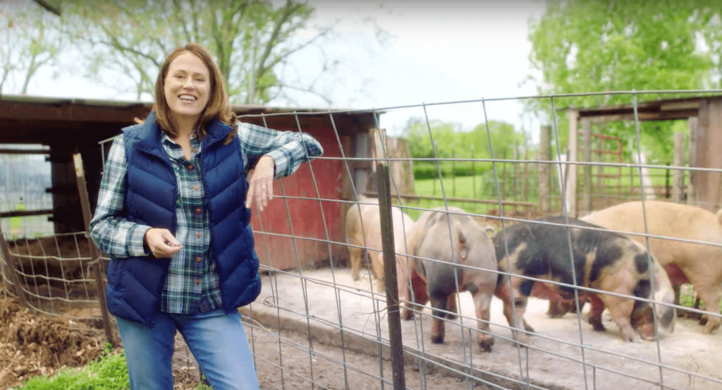 Theresa Greenfield Pitches “Farm Kid” Upbringing In Senate Launch