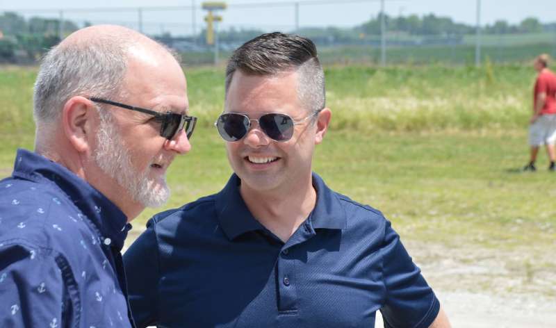 US Rep. Zach Nunn in a photo from 2019.