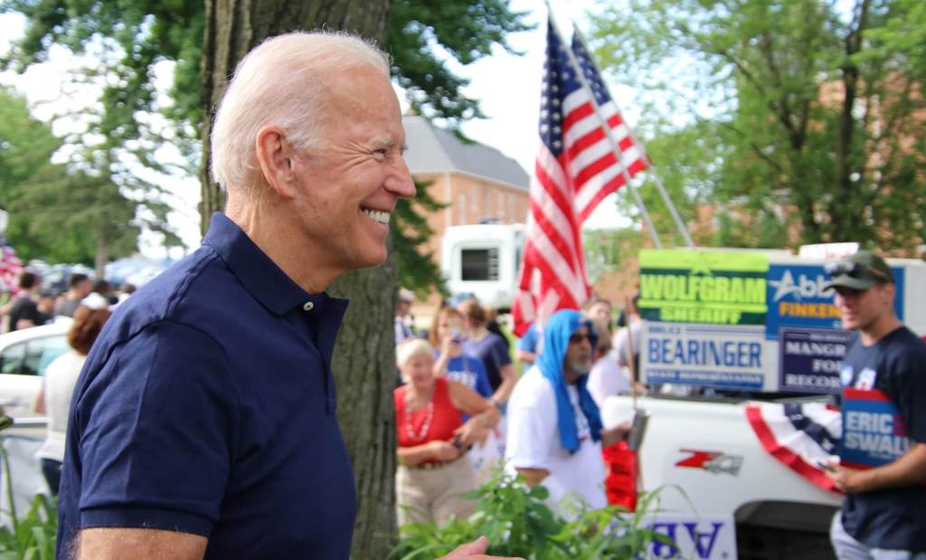A Day On The (Very Patriotic) Trail With Joe Biden In Iowa