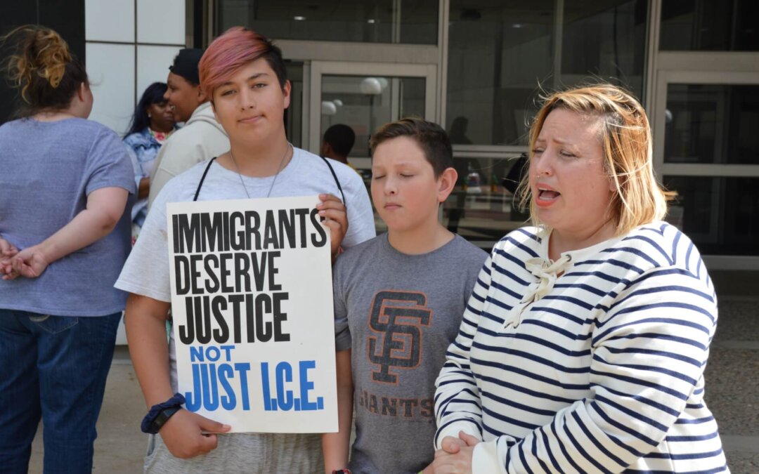 Iowa Moms Pack Joni Ernst’s Office To Protest Migrant Detention Centers