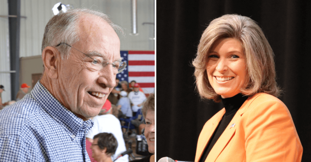 Iowa’s Joni Ernst, Chuck Grassley Noncommittal On Gun Control