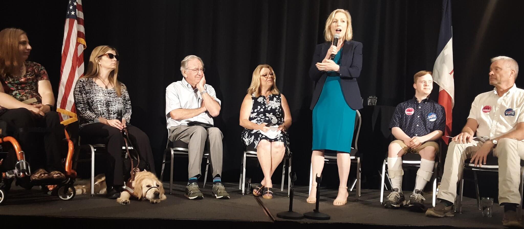 Gillibrand, Harkin Team Up For Disability Rights Discussion Gillibrand, Harkin Team Up For Disability Rights Discussion