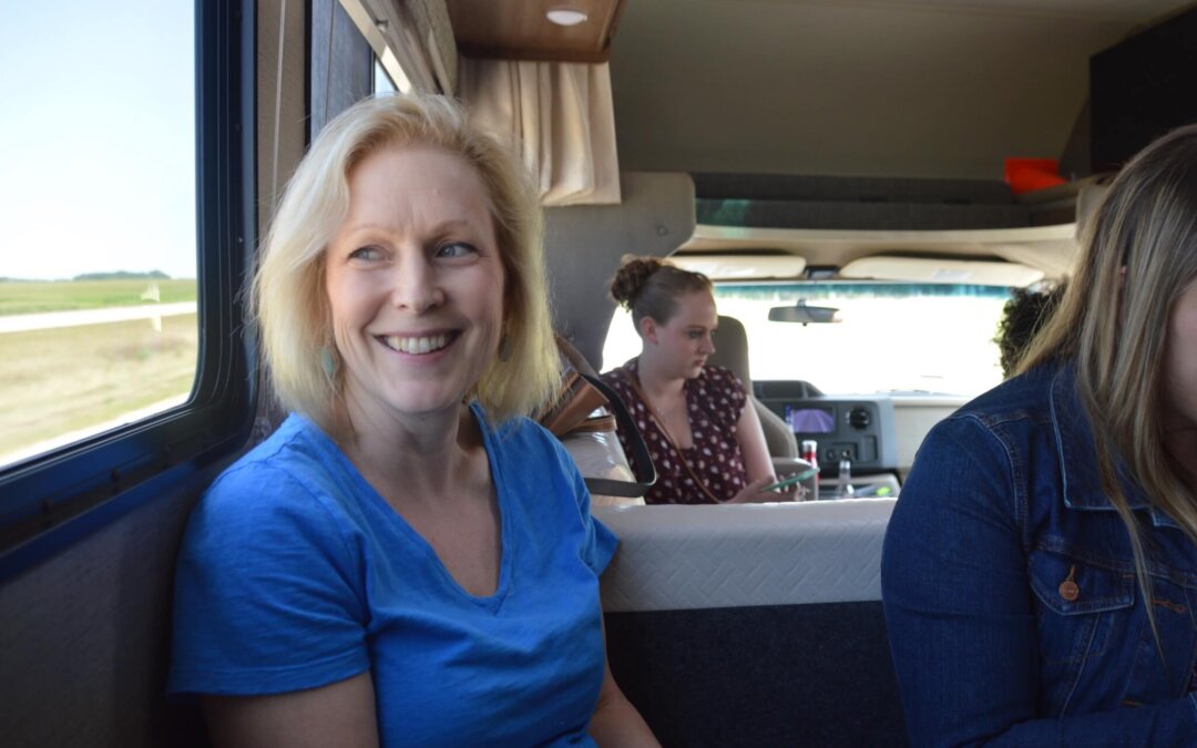 Hitchhiking With The Candidates: Day 2, Gillibrand And Warren