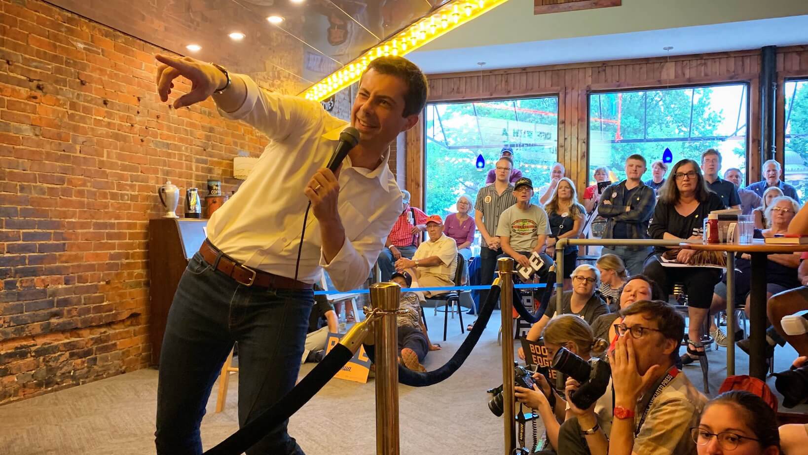 Iowans Find Emotional Refuge In Pete Buttigieg Iowans Find Emotional Refuge In Pete Buttigieg