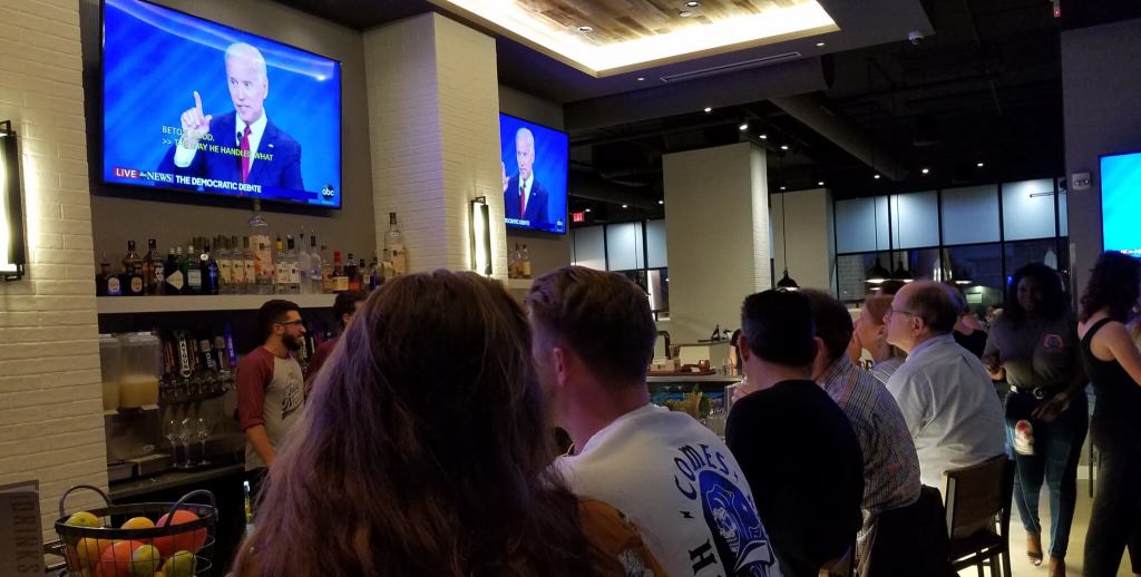 Who Iowans Liked At Tonight’s Debate Watch Parties