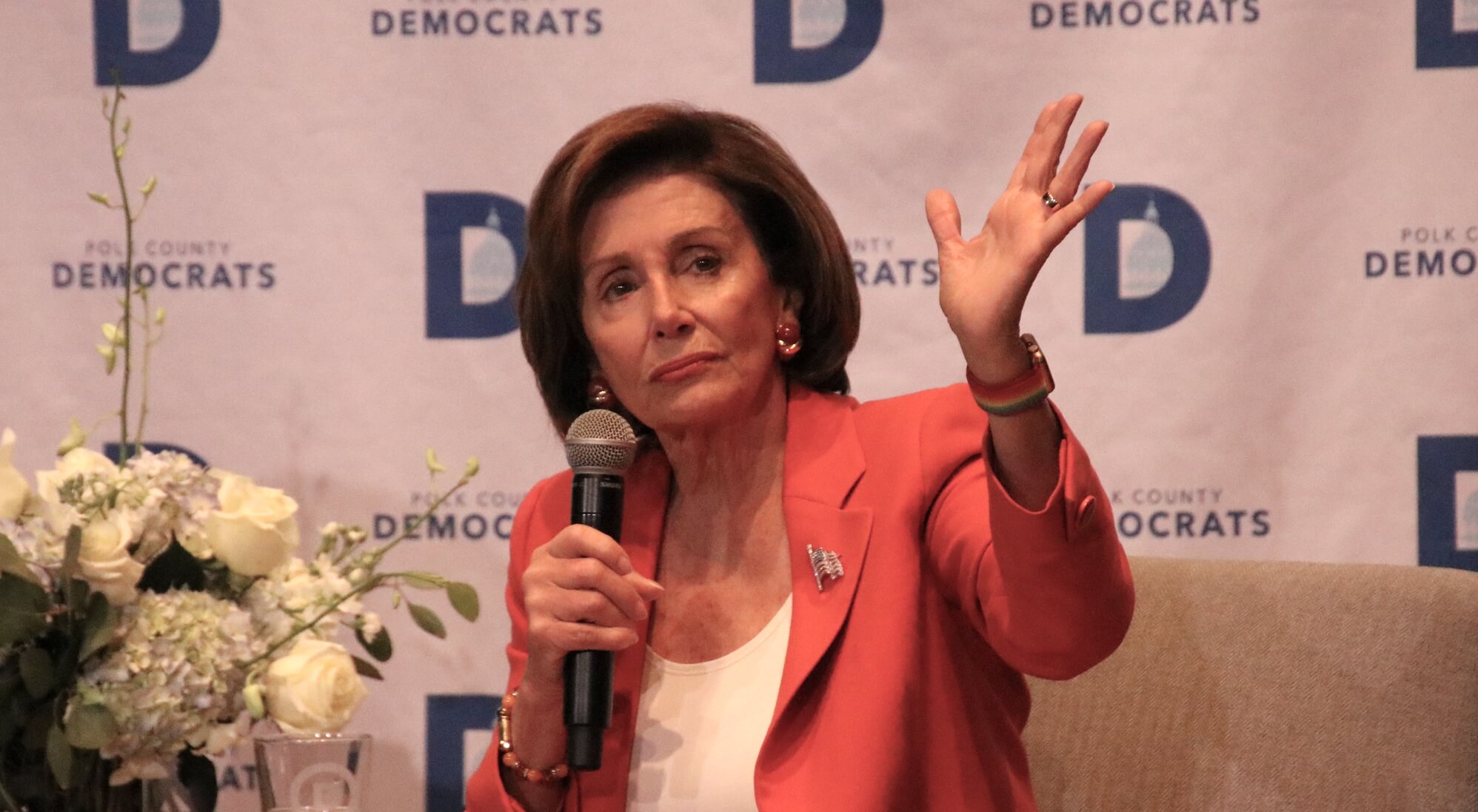 In Iowa, Nancy Pelosi Hints Of How She Baited Trump In White House