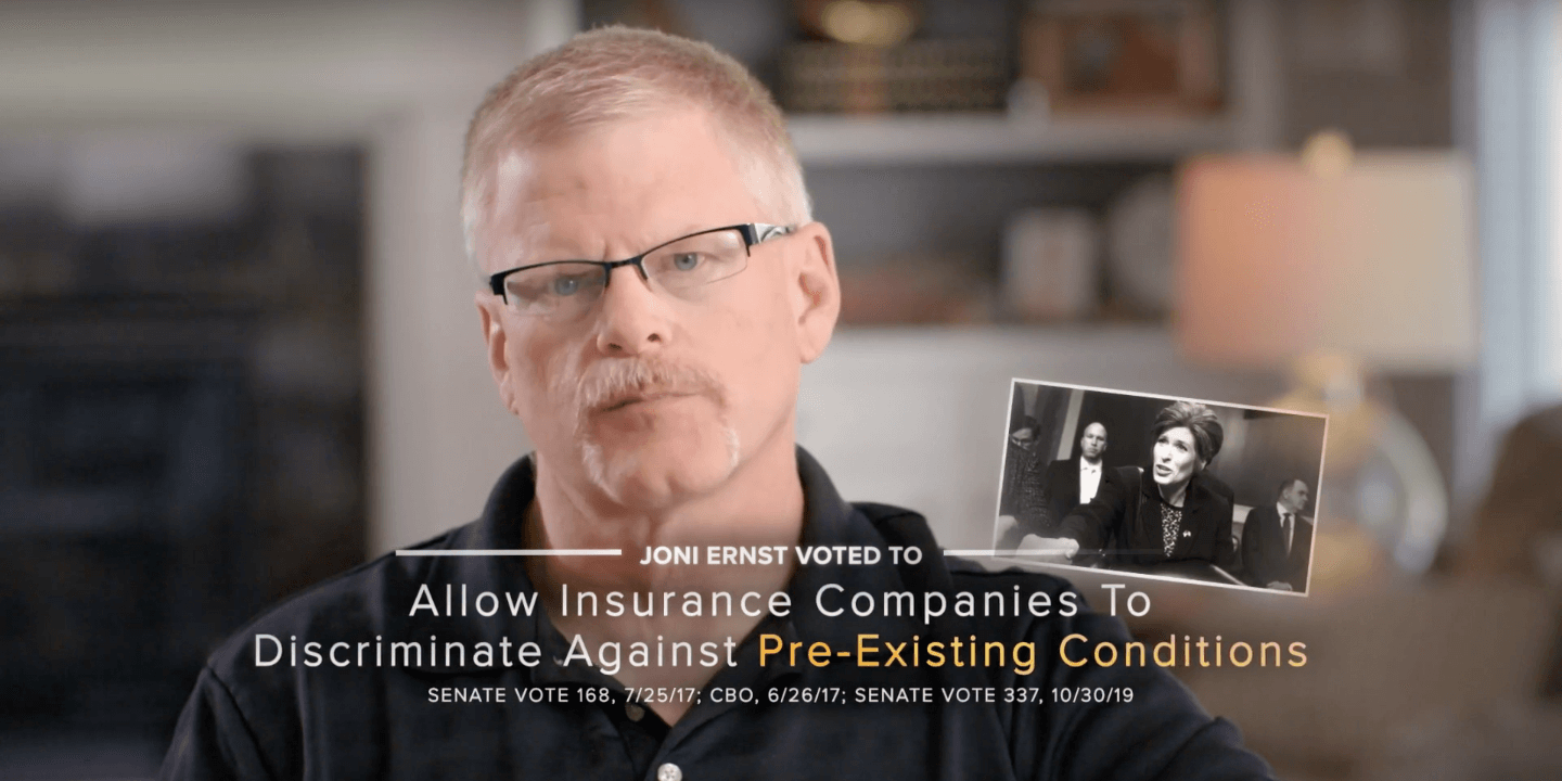 Veteran Calls Out Joni Ernst On Health Care In New Iowa Ad
