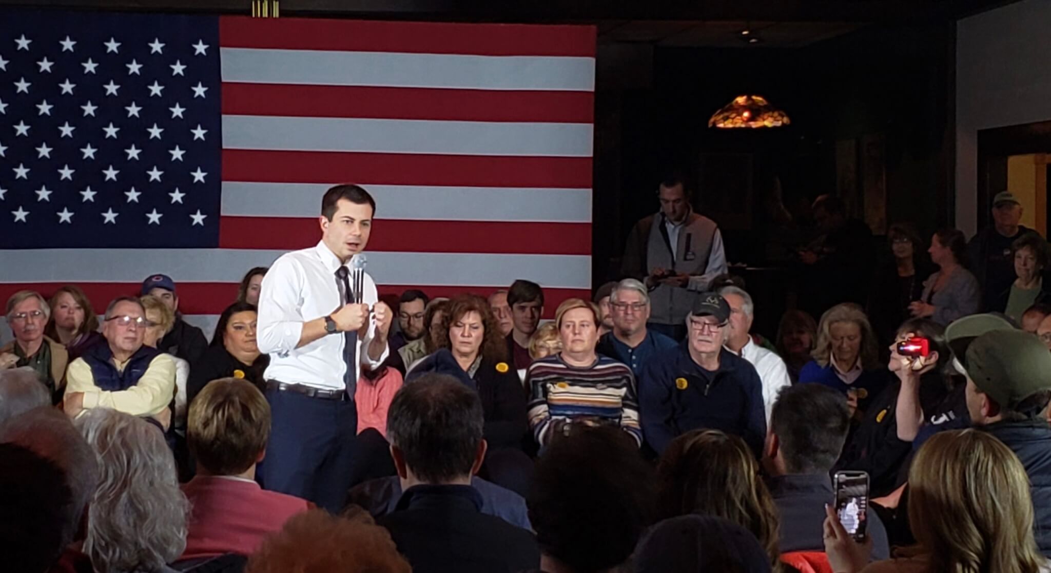 Iowans Press Pete Buttigieg On Foreign Policy On Western Iowa Swing Iowans Press Pete Buttigieg On Foreign Policy On Western Iowa Swing
