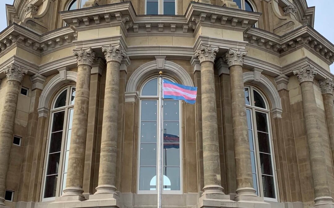 Iowa First State To Fly Trans Flag Over Capitol For Transgender Day Of Rememberance