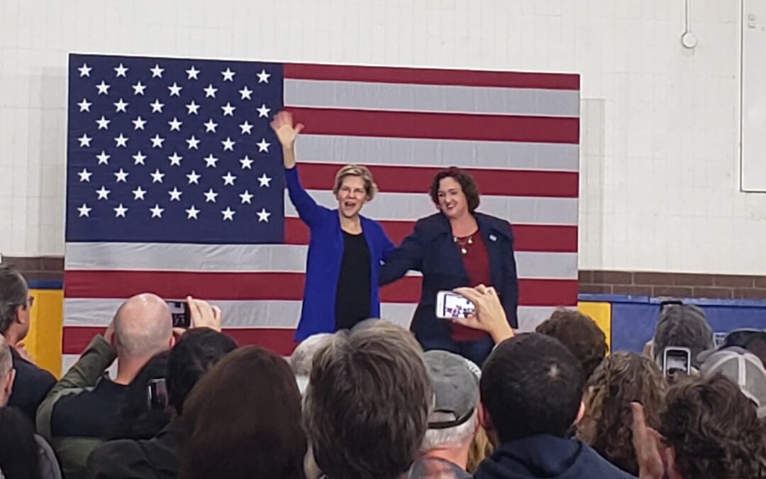 Rep. Katie Porter Returns To Iowa For Mentor Elizabeth Warren