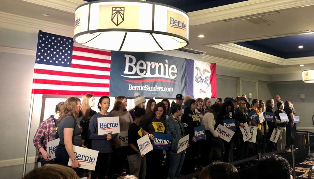 Sunrise Endorsement Adds To Sanders’ Momentum In Iowa