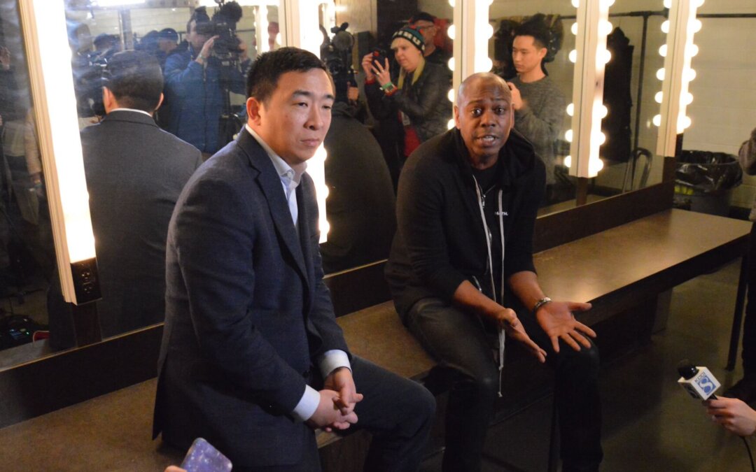 Dave Chappelle Gives Andrew Yang A Boost In Iowa