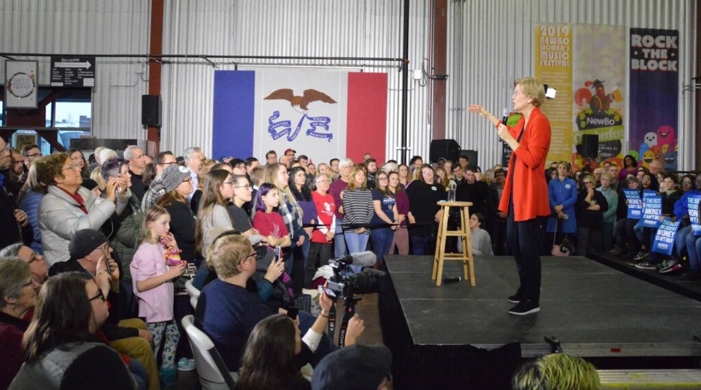 Iowa Caucus - Iowa Starting Line