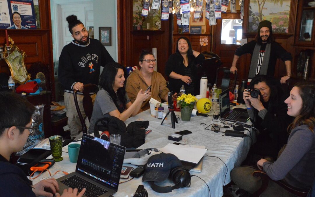 The ‘Sorority of Yang’: Not Your Typical Out-Of-State Caucus Volunteers