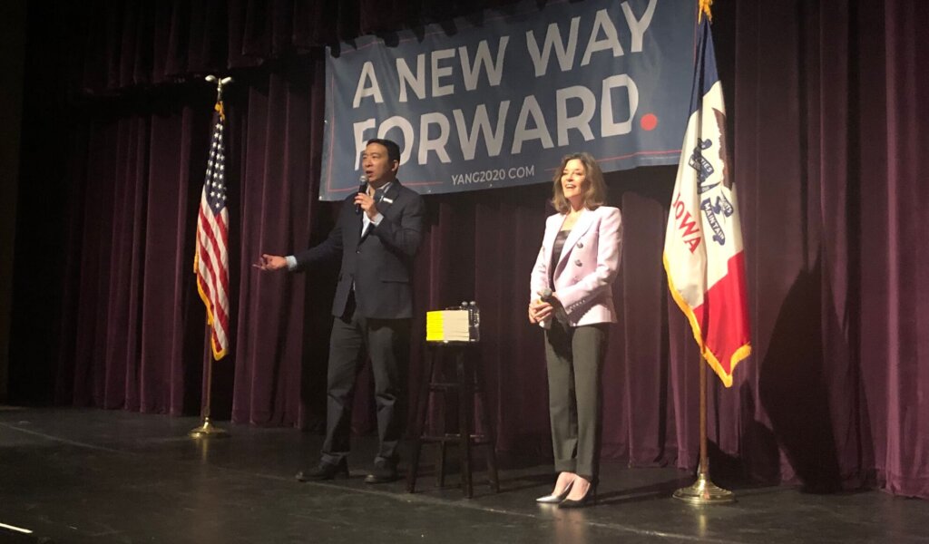 Iowa Caucus - Iowa Starting Line