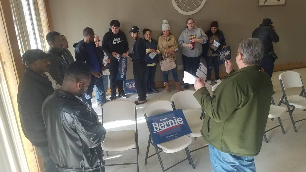 Bernie Sanders Sweeps First Iowa Satellite Caucus