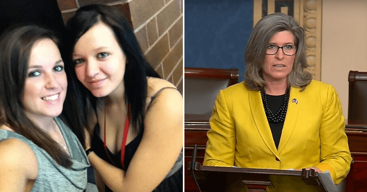 After Sister’s Murder, Iowan Calls Out Ernst On Boyfriend Loophole After Sister’s Murder, Iowan Calls Out Ernst On Boyfriend Loophole