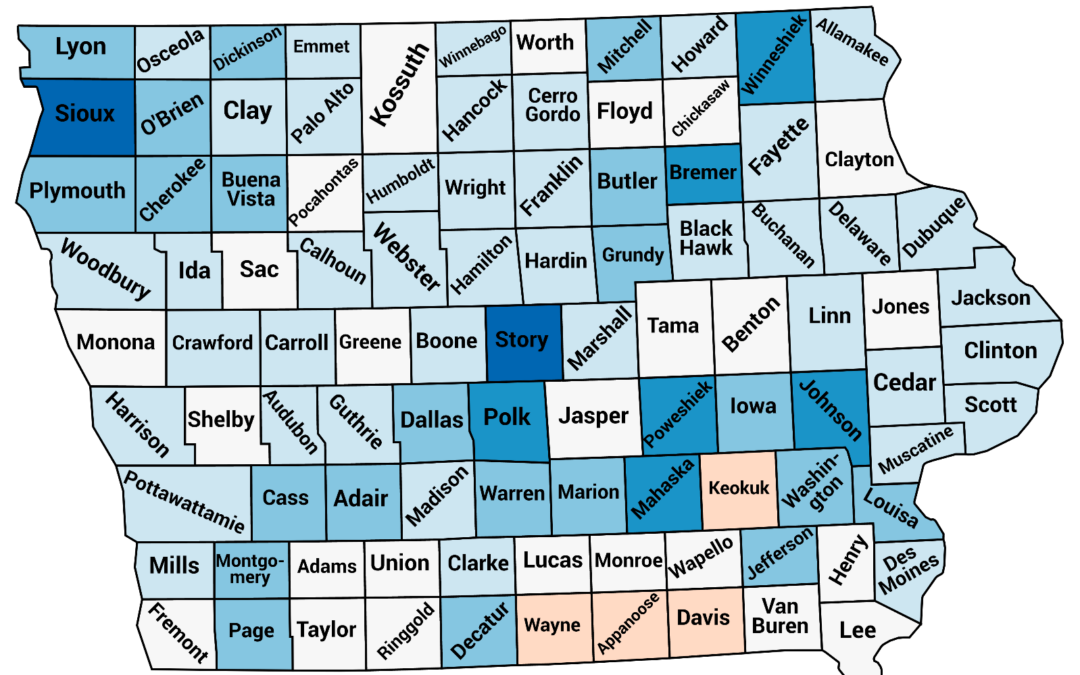 Where Democrats Gained The Most New Voters In The Caucus