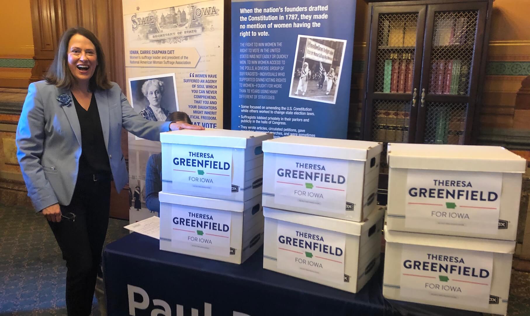 Greenfield Submits 20k+ Signatures In Bid To Take On Ernst Greenfield Submits 20k+ Signatures In Bid To Take On Ernst