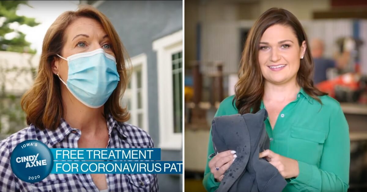 Cindy Axne, Abby Finkenauer Air 1st TV Ads Of 2020