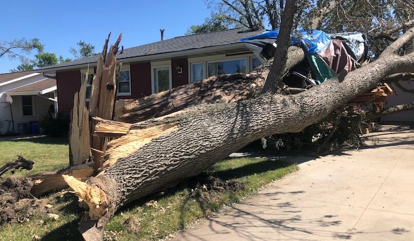Slow Federal Response Puts Volunteers At Forefront Of Derecho Cleanup