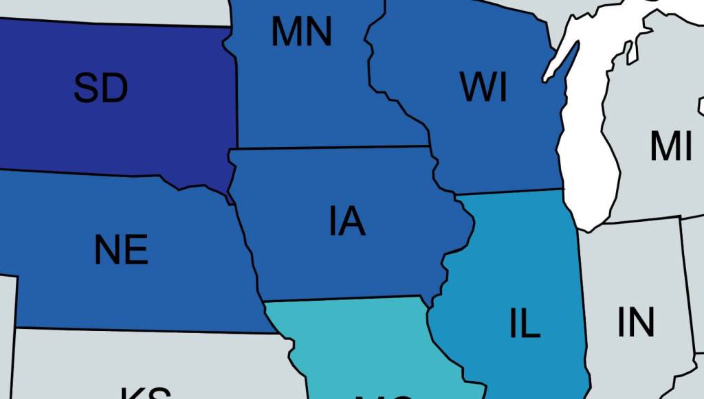 Where Iowa’s Neighbors Are At With Vaccine Eligibility