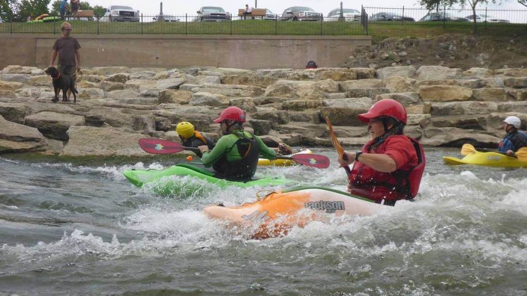 Whitewater Kayaking Parks Replace Old Dams in Iowa