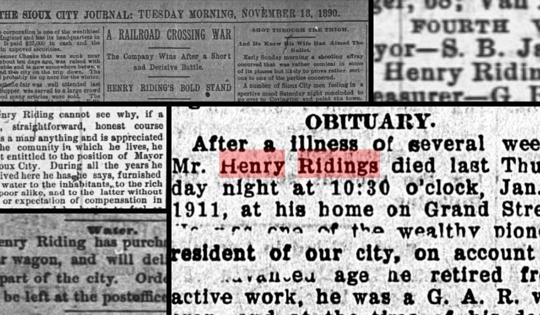 Henry Riding: Sioux City’s Shotgun-Wielding Black Hotelier