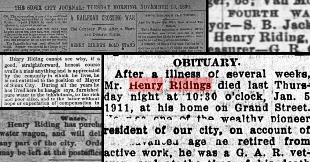 Henry Riding: Sioux City’s Shotgun-Wielding Black Hotelier